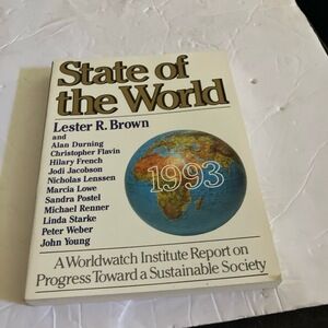Worldwatch Institute Book Paperback State Of The World 1993 Environmental Report